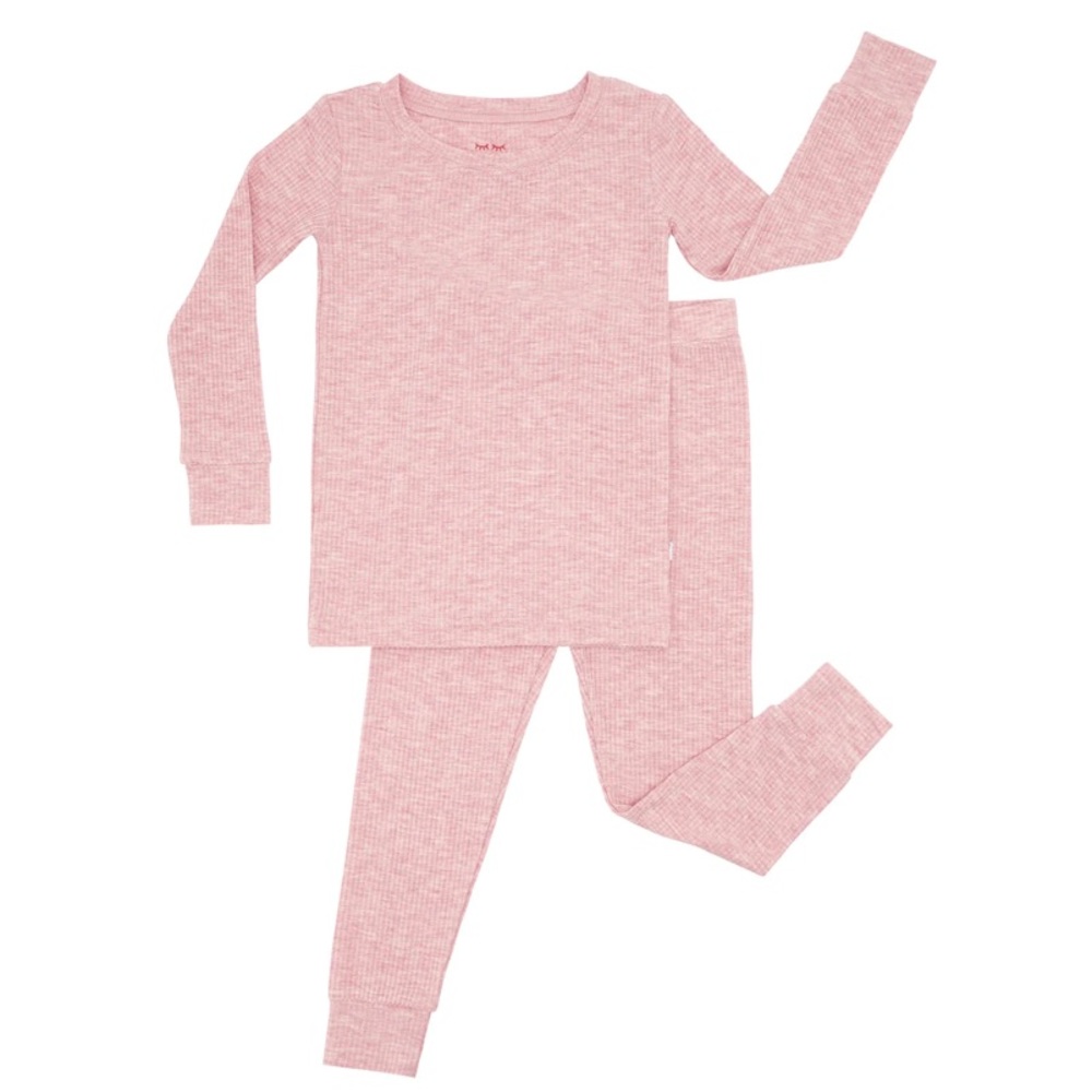 Little Sleepies Ribbed Mauve 4T